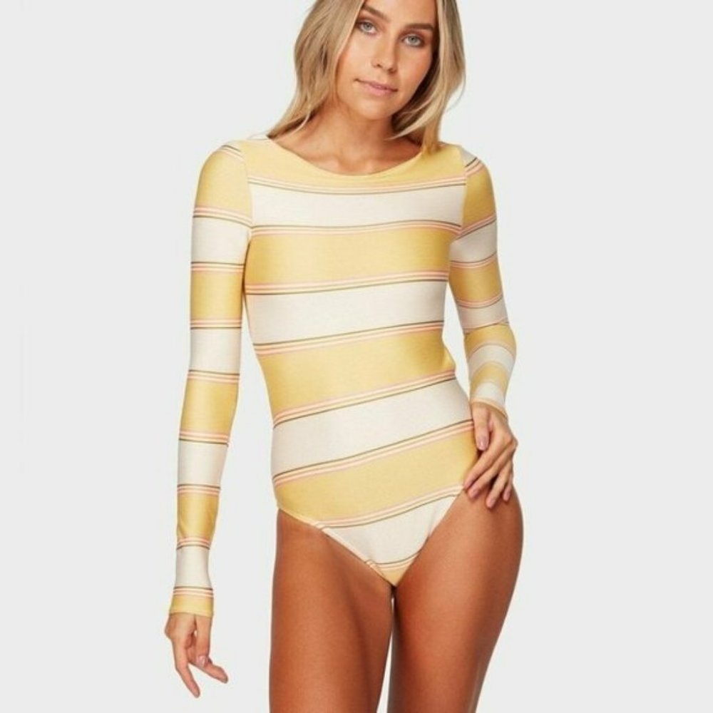 Billabong BNWT  One Piece Long Sleeve Swimsuit
